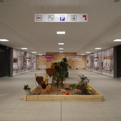 Ausbau im Kösseine-Einkaufszentrum Marktredwitz