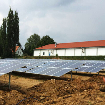 Photovoltaik-Freiflächenanlage in Wunsiedel