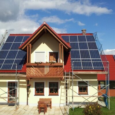 PV-Anlage mit Batterie-Speicher in Tröstau