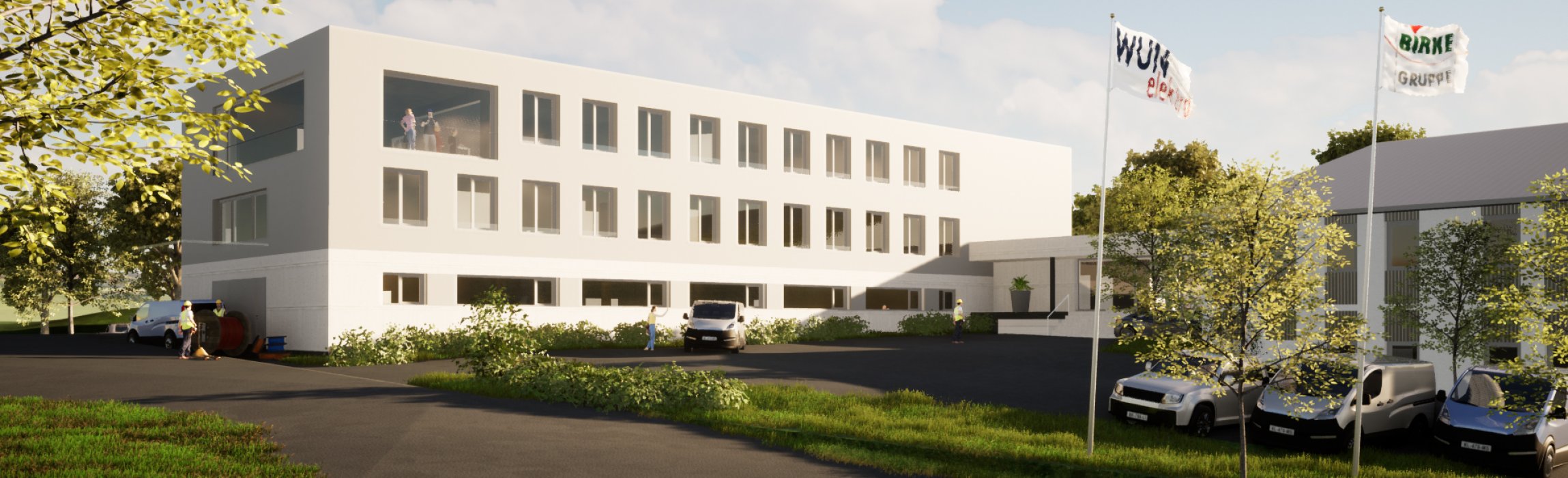 Neubau in der Rot-Kreuz-Straße in Wunsiedel