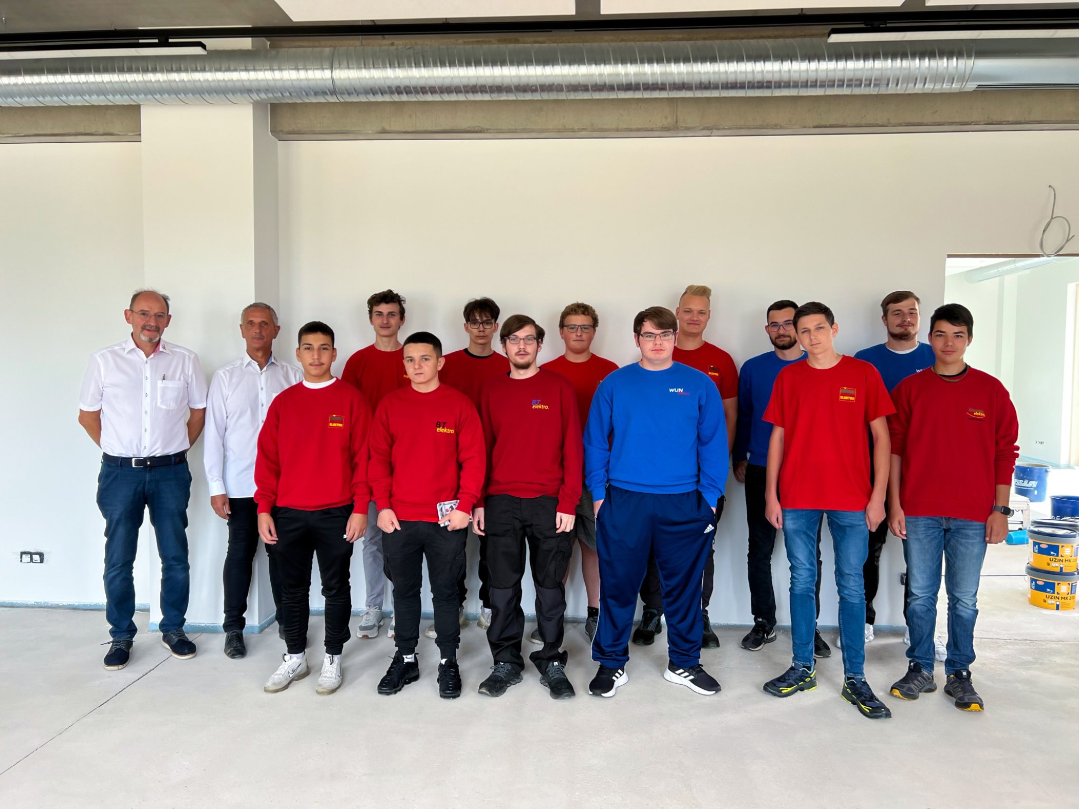 Ausbildungsbeginn 2022 bei der Firmengruppe BIRKE