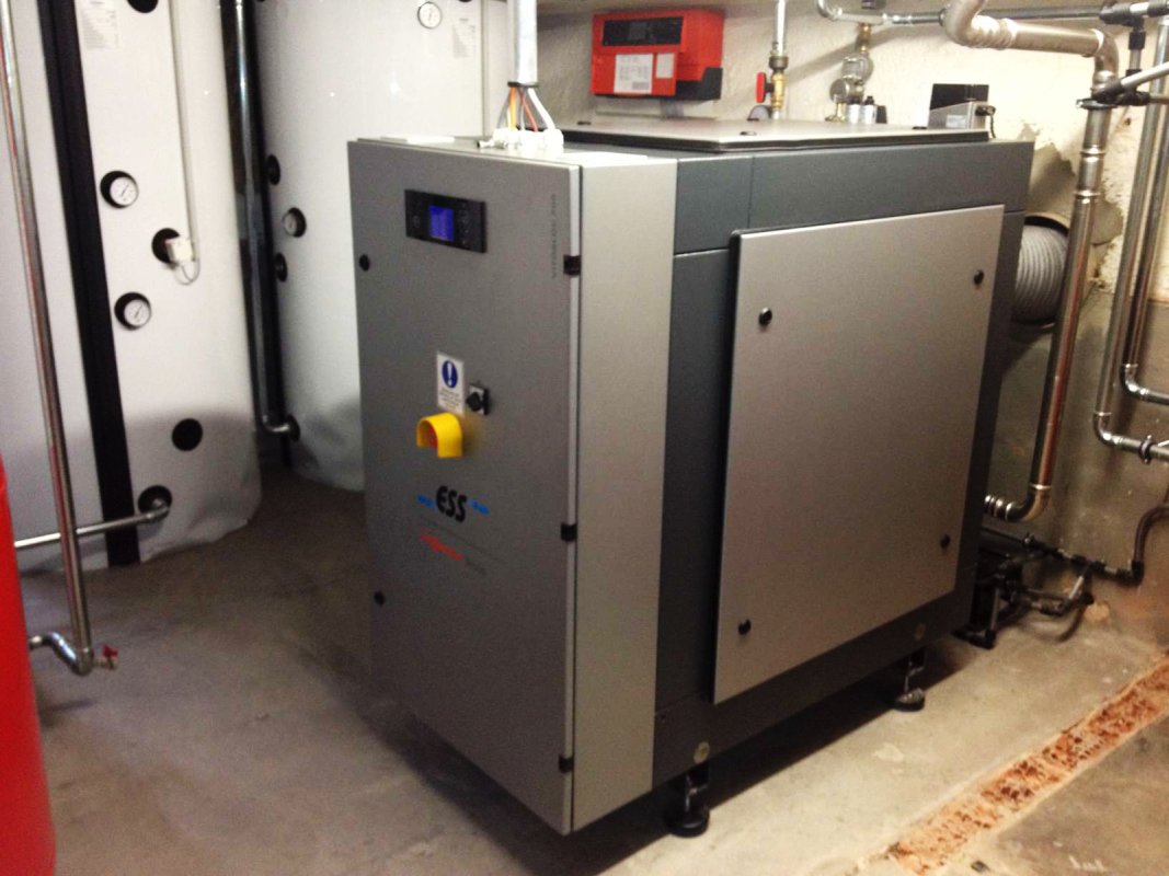 Mini-Blockheizkraftwerk in Selb