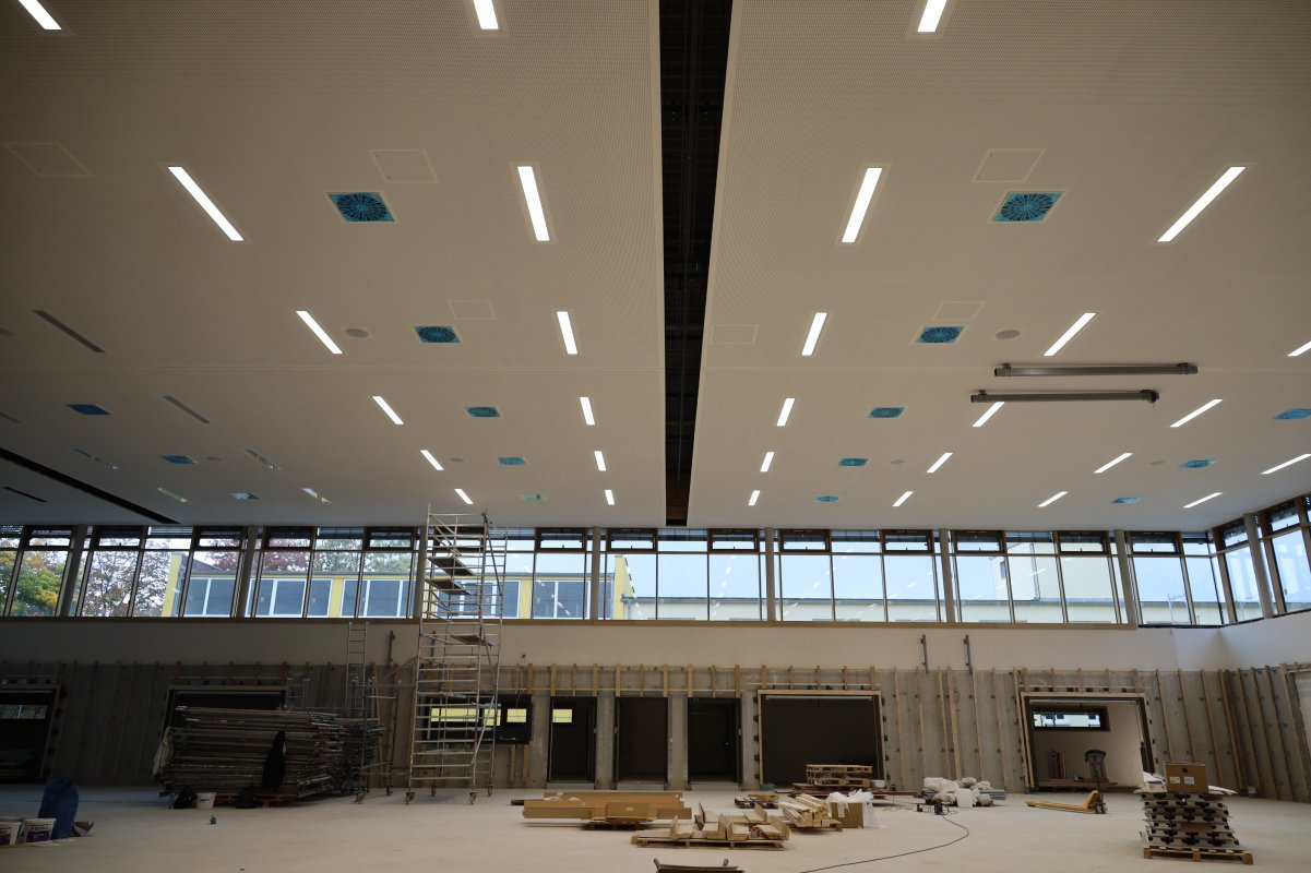 Neubau der Dreifachturnhalle in Marktredwitz