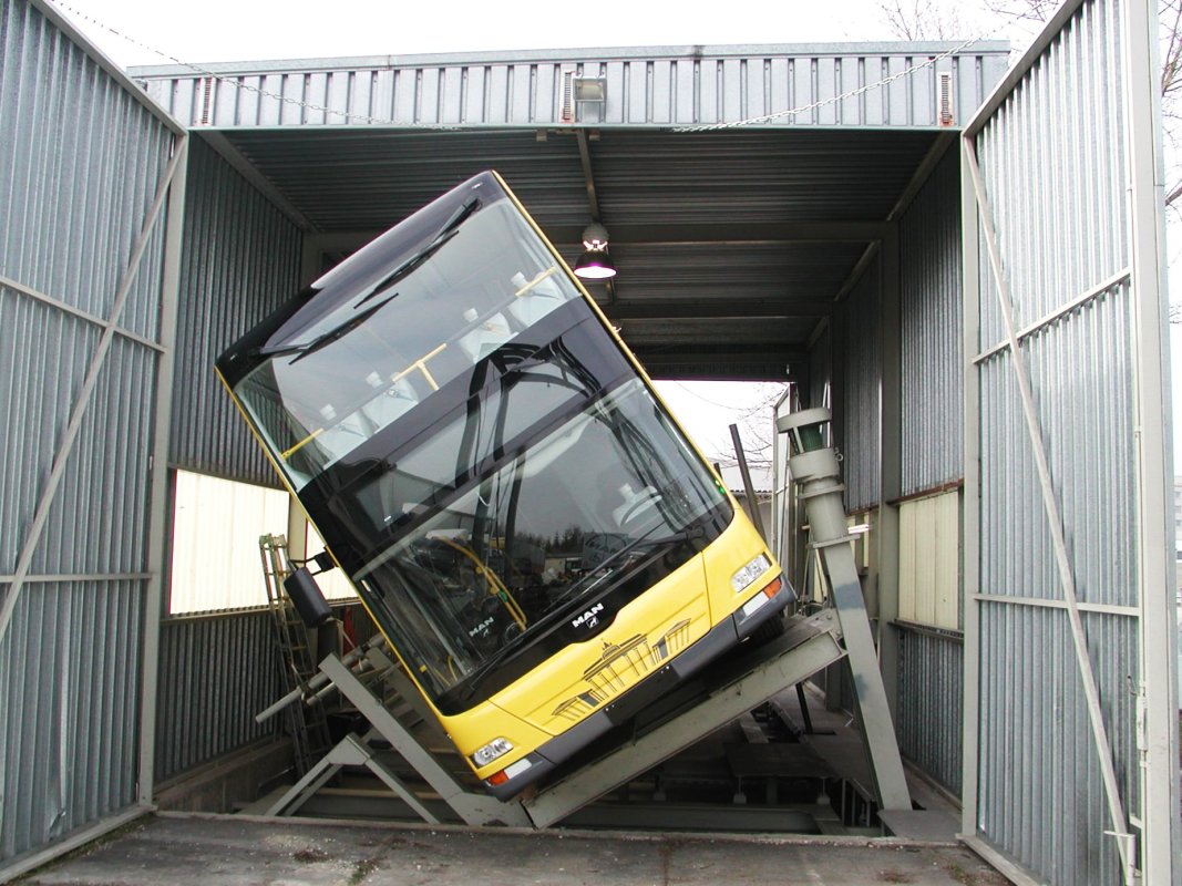 MAN Bus-Kippanlage in München 