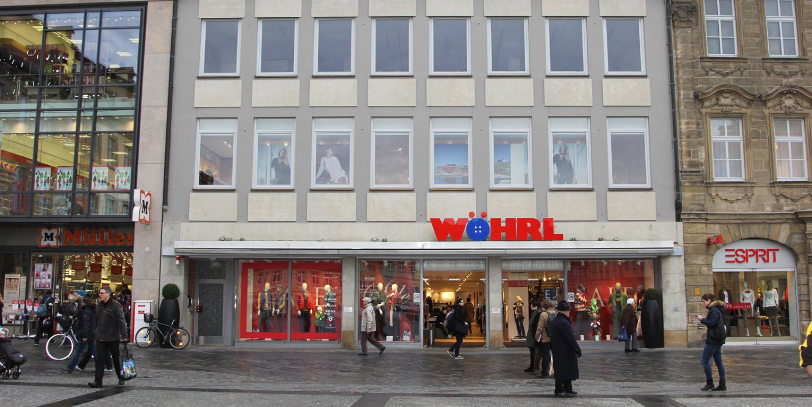 Verkaufshaus der Rudolf Wöhrl AG in Bamberg